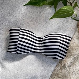Mikoh Striped bandeau top